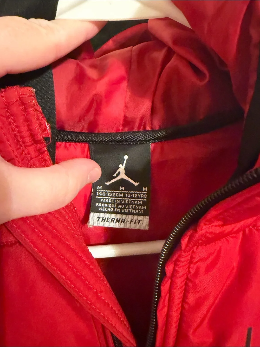 Jordan Boys’ Therma-Fit Puffer Jacket Size M